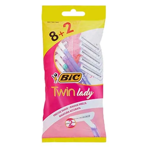 BIC TWIN LADY 10s RAZORS