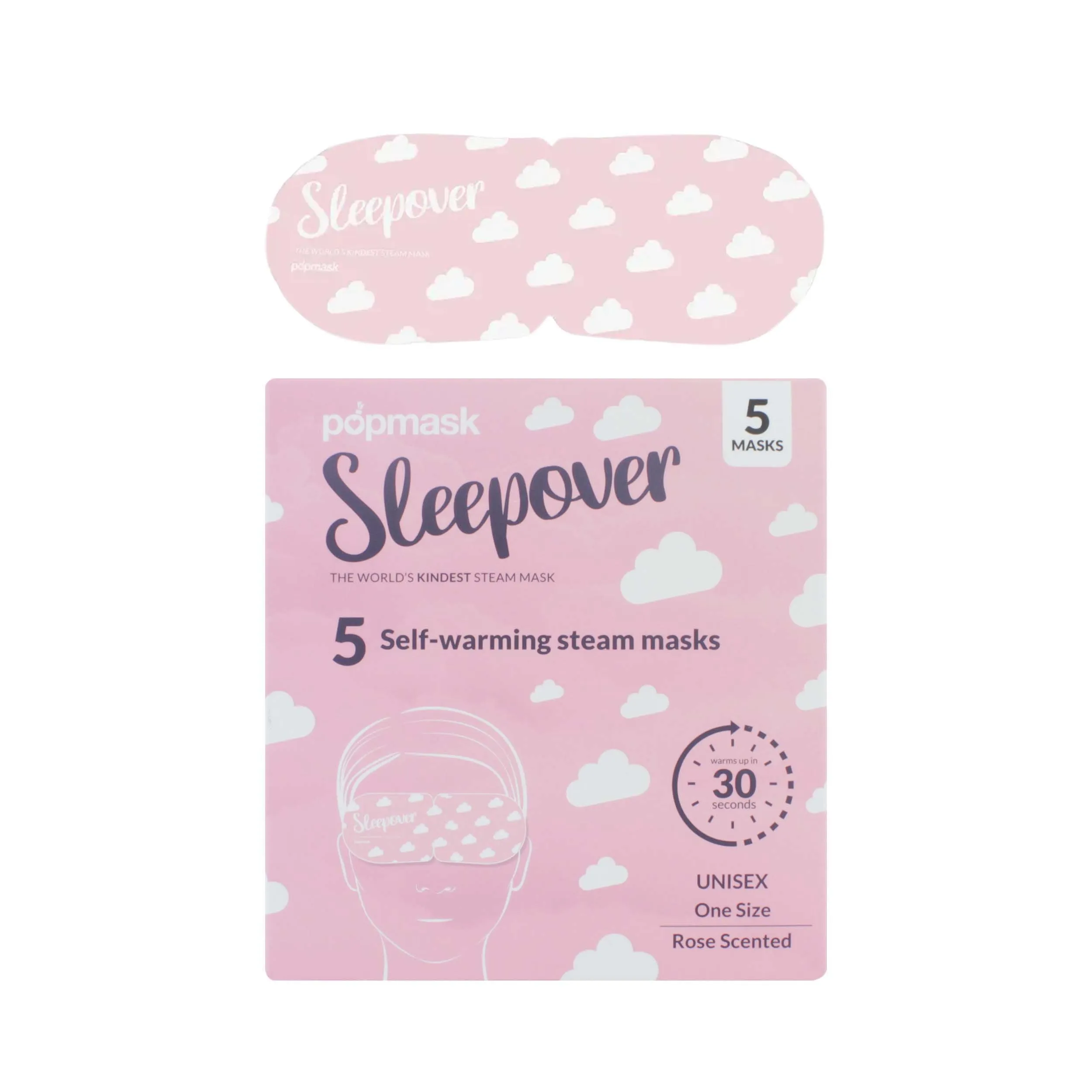 SLEEPOVER 5 SELF WARMING EYE MASKS