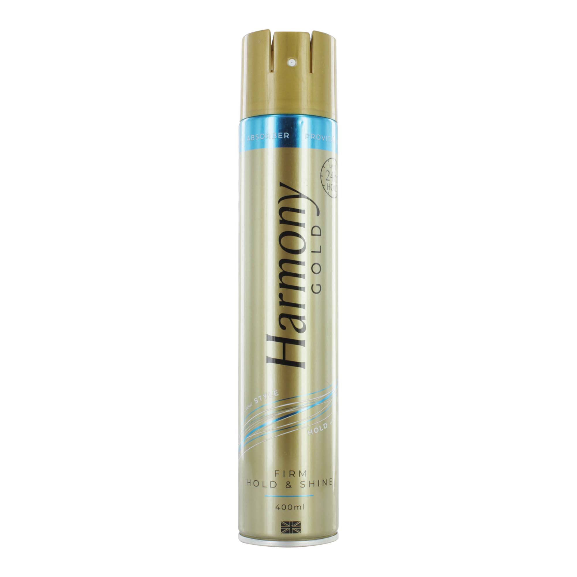 HARMONY HAIRSPRAY FIRM HOLD 400ml GOLD