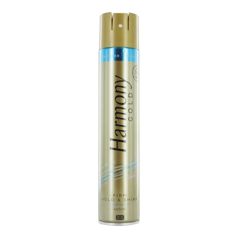 HARMONY HAIRSPRAY FIRM HOLD 400ml GOLD