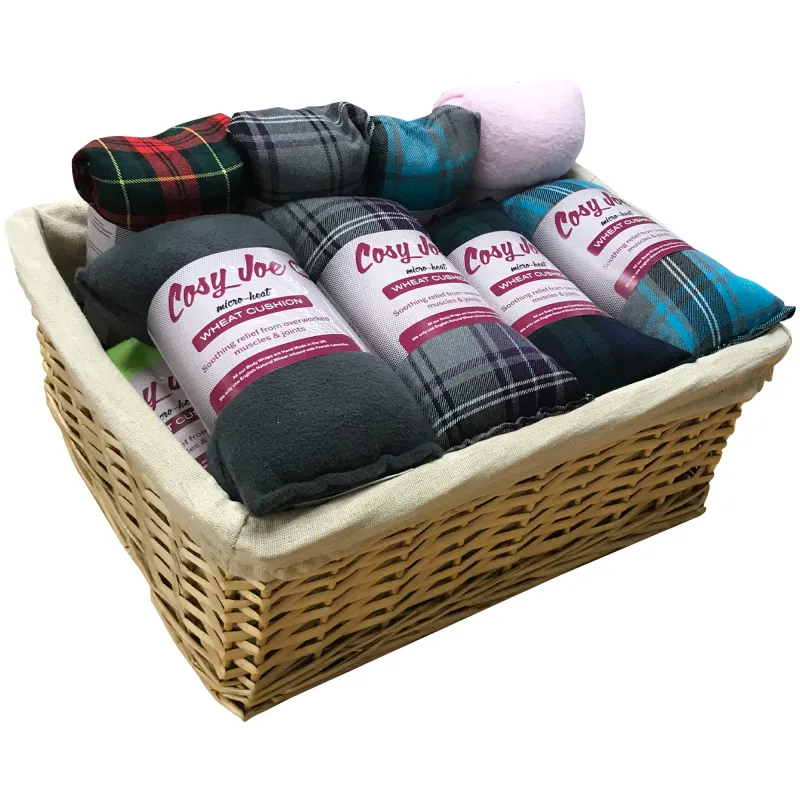 COSY JOE HOT-PAK WHEAT CUSHION LAVENDER