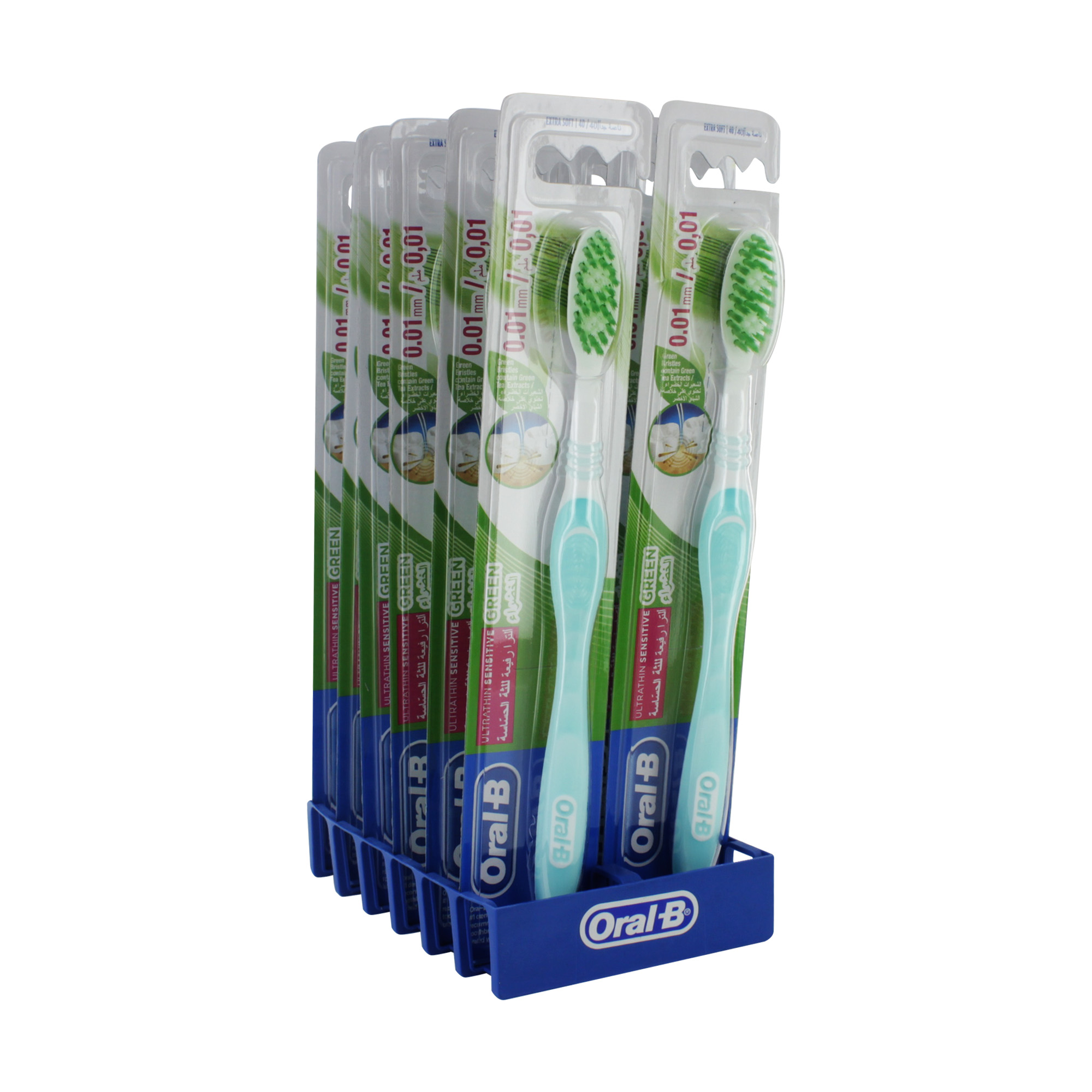 ORAL B ULTRATHIN SENSITIVE EXTRA SOFT T/BRUSH x12