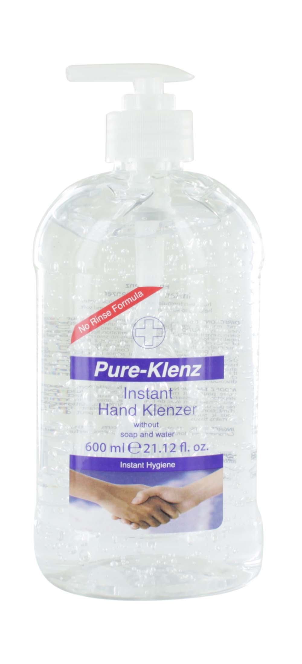 PURE KLENZ HAND SANITIZER 600ml