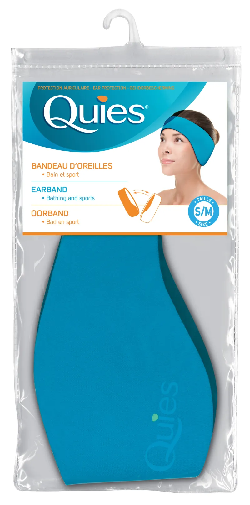 QUIES SWIM EAR BANDS SMALL/MEDIUM