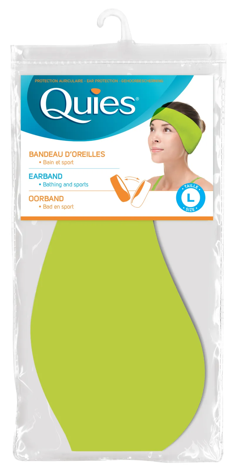 QUIES SWIM EAR BANDS LARGE