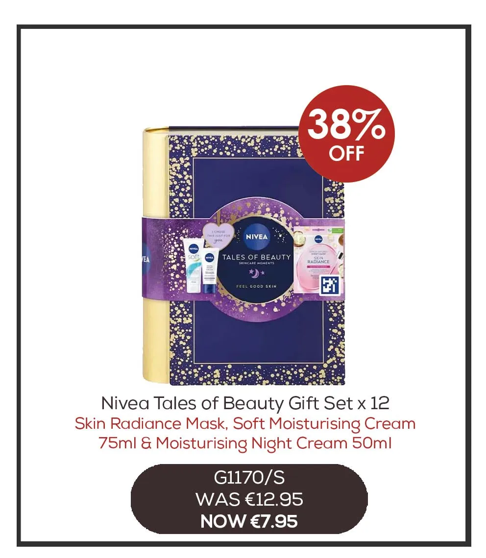 NIVEA TALES OF BEAUTY TIN BOOK SET***BLK FRIDAY 25