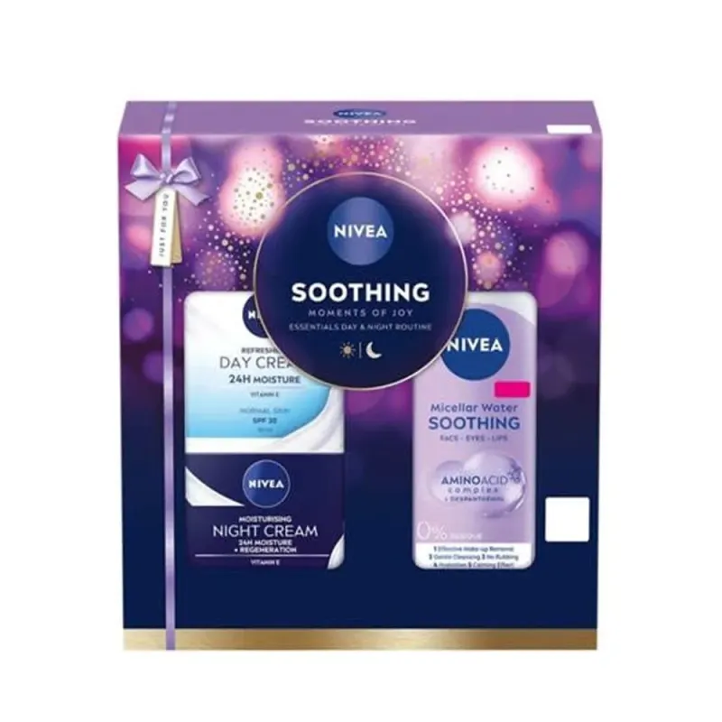 NIVEA SOOTHING MOMENTS OF JOY 3pce SET