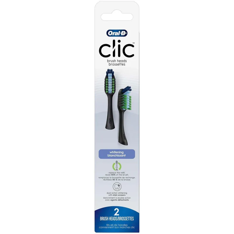 ORAL B CLIC 2 T/BRUSH HEADS MULTICLEAN