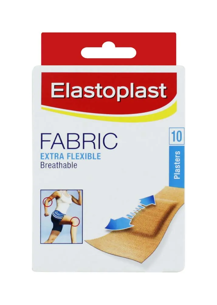 ELASTOPLAST FABRIC 10 PLASTERS x10