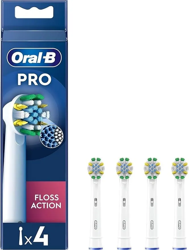 ORAL B PRO FLOSS ACTION 4 PACK HEADS