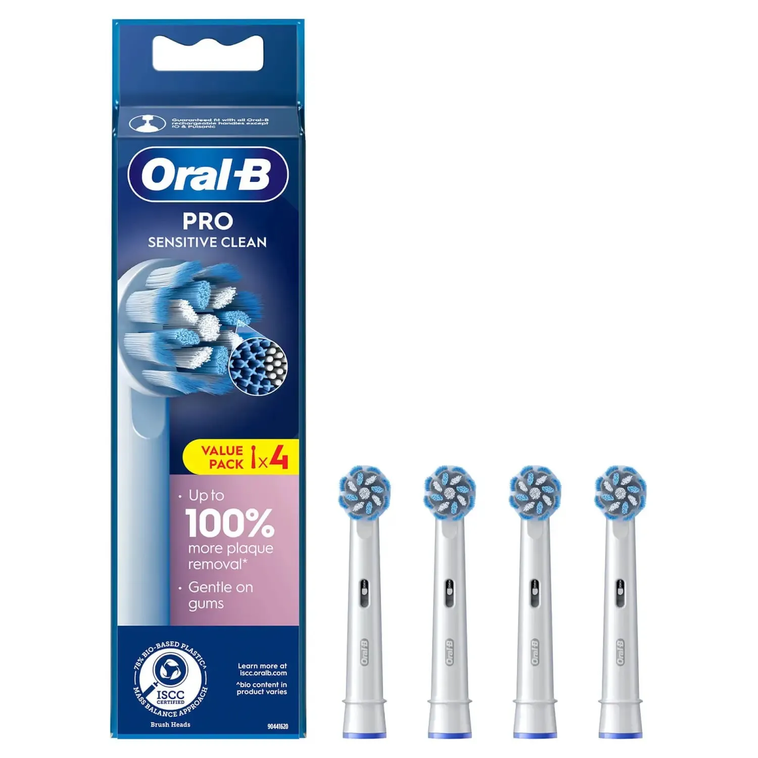 ORAL B PRO SENSITIVE  HEADS 4 PACK