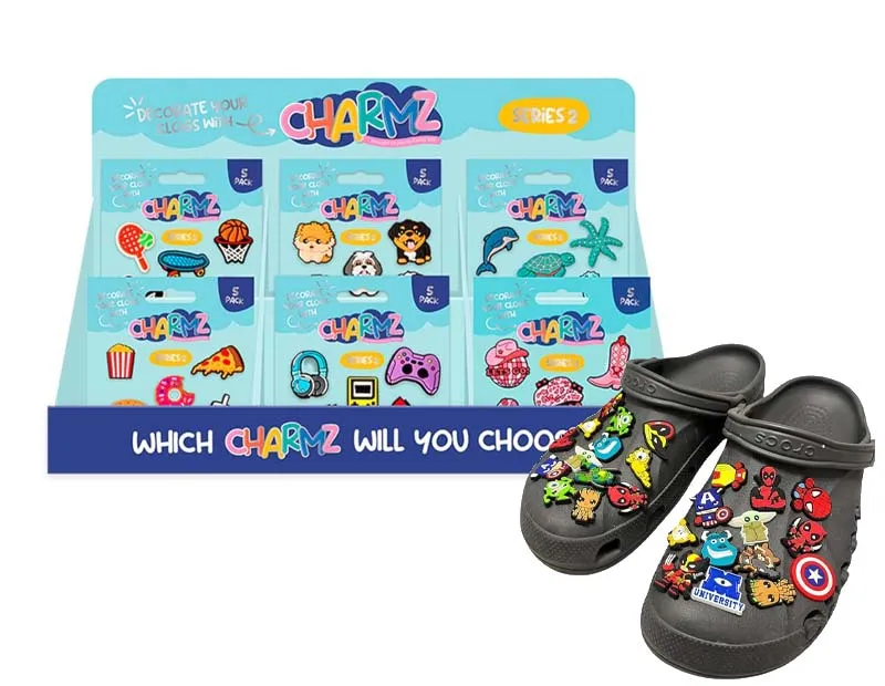 TEX13071 CLOG CHARMZ 5pk x24