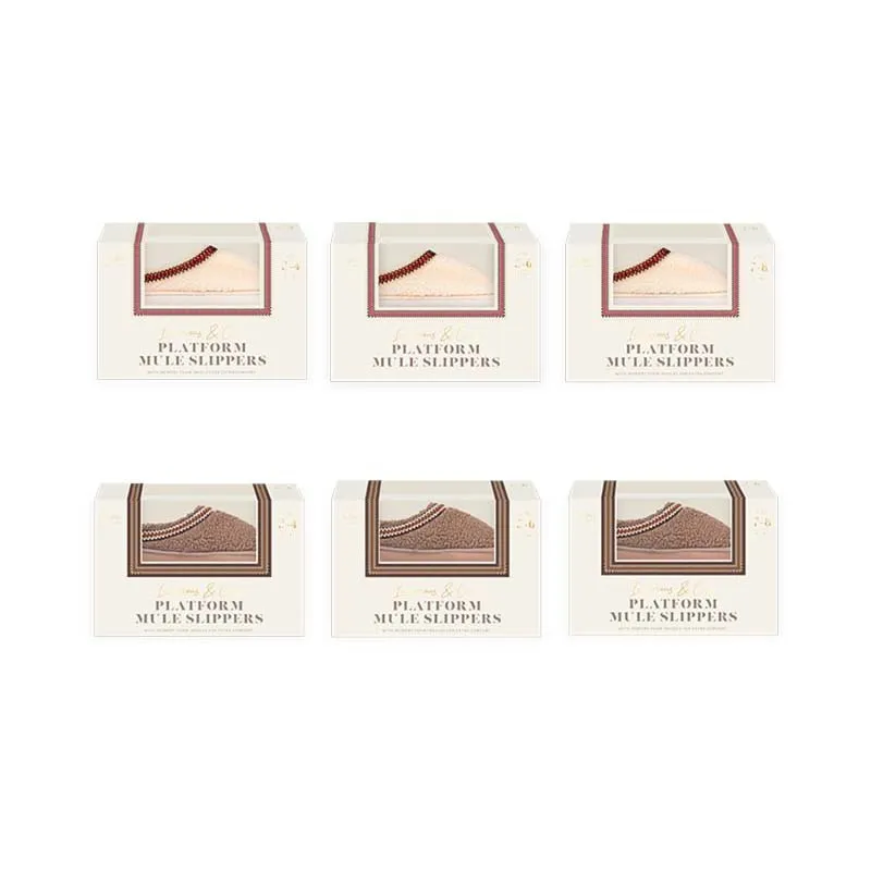 TEX12210OB LADIES MULE SLIPPERS BOXED