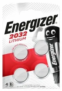 ENERGIZER 2032 LITHIUM BATTERY 4 pack