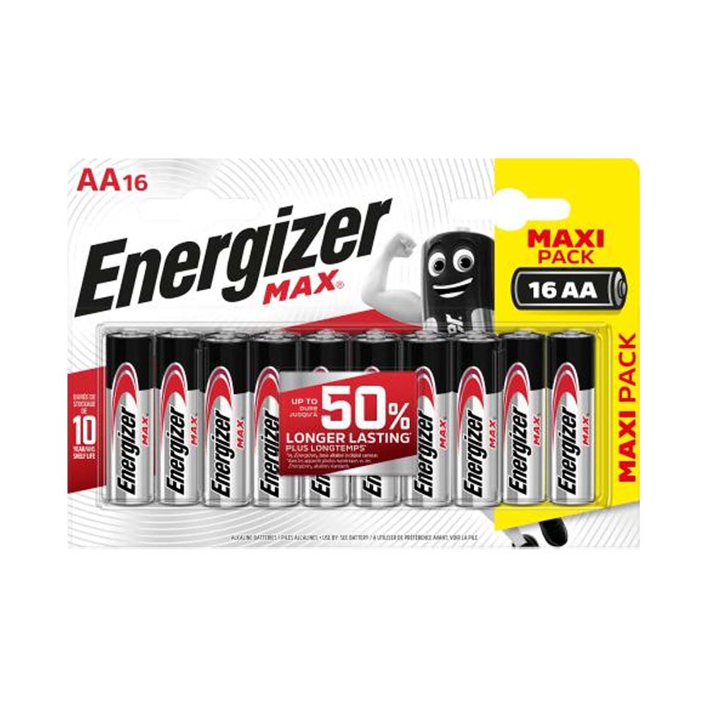 ENERGIZER AA  16s BATTERIES x6