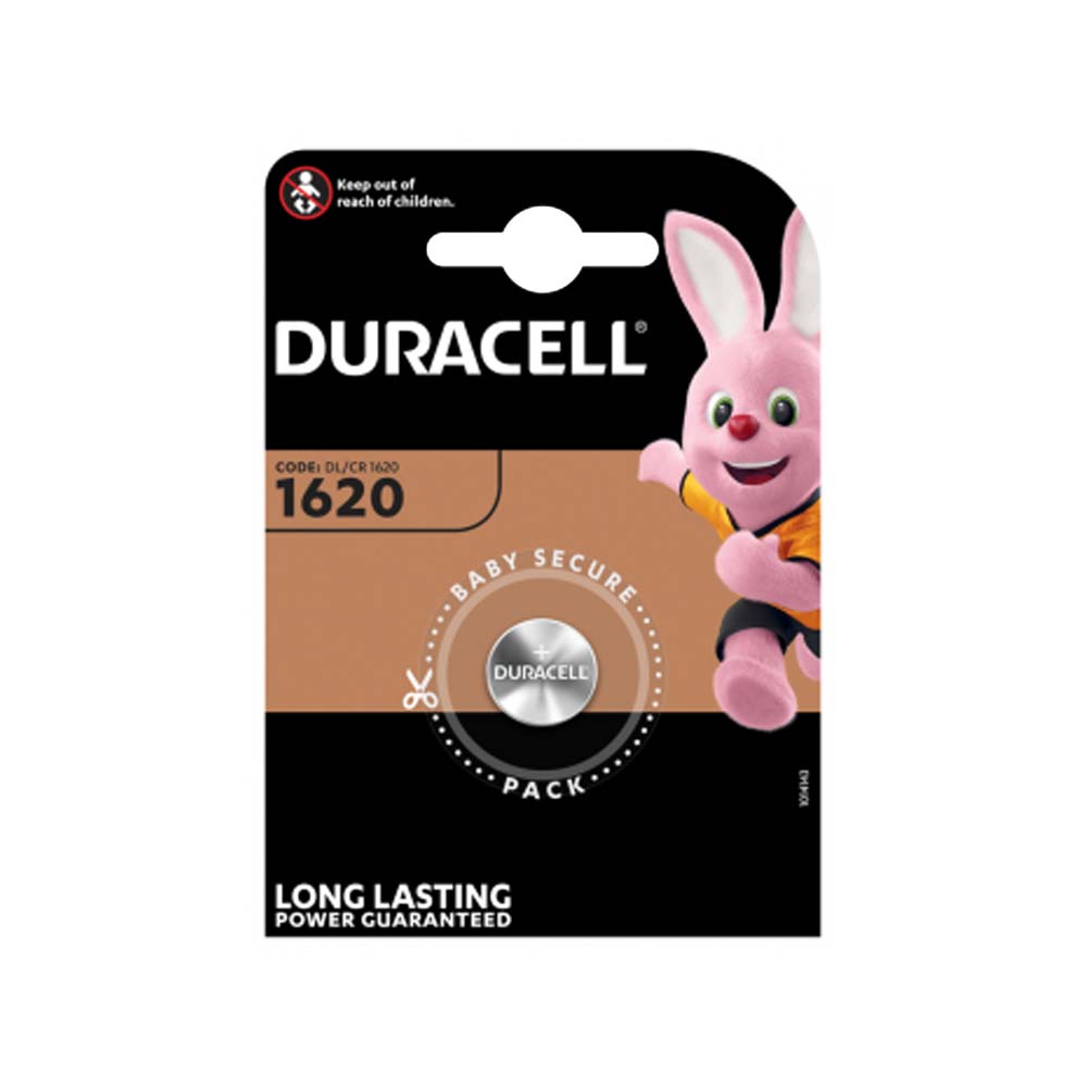 DURACELL CR-1620 BATTERY (10)