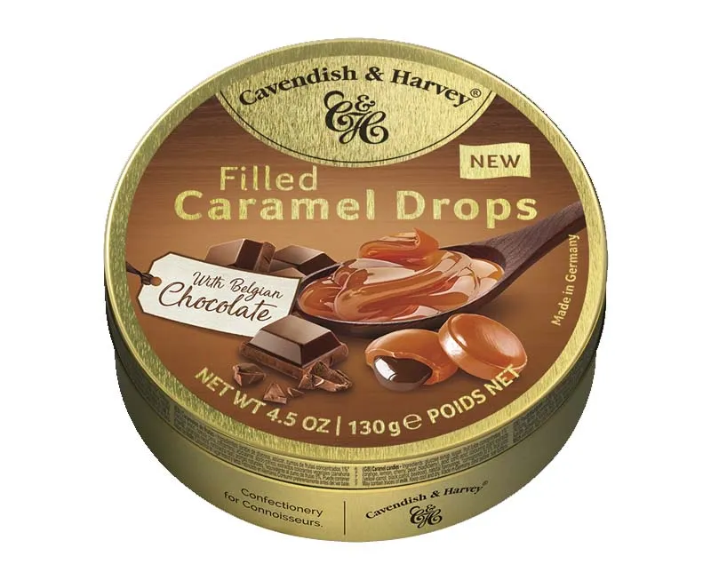 CAVENDISH & HARVEY CARAMEL FILLED WITH CHOCOLATE DROPS 130g x 11