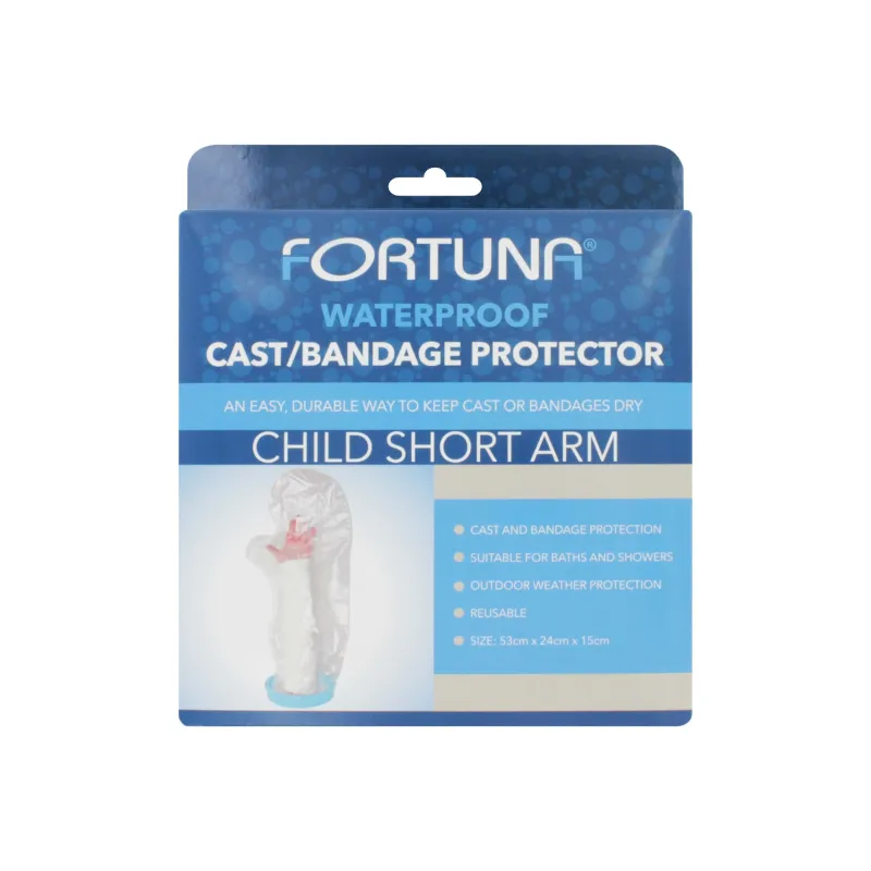 FT17CP4 CHILD SHORT ARM WATERPROOF CAST BANDAGE PROTECTOR
