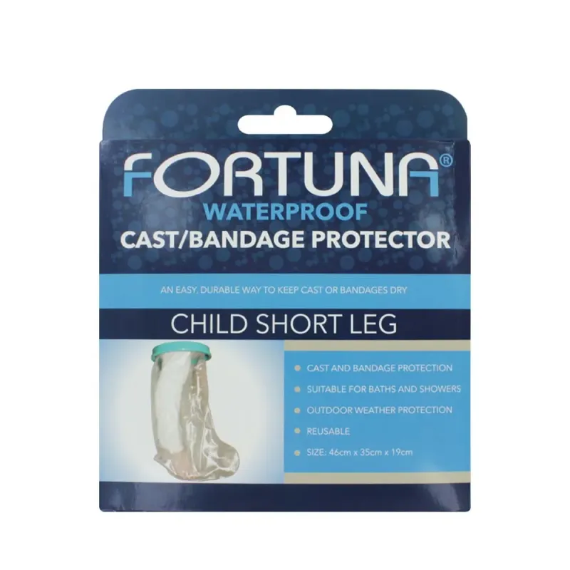 FT17CP5 CHILD SHORT LEG WATERPROOF CAST BANDAGE PROTECTOR