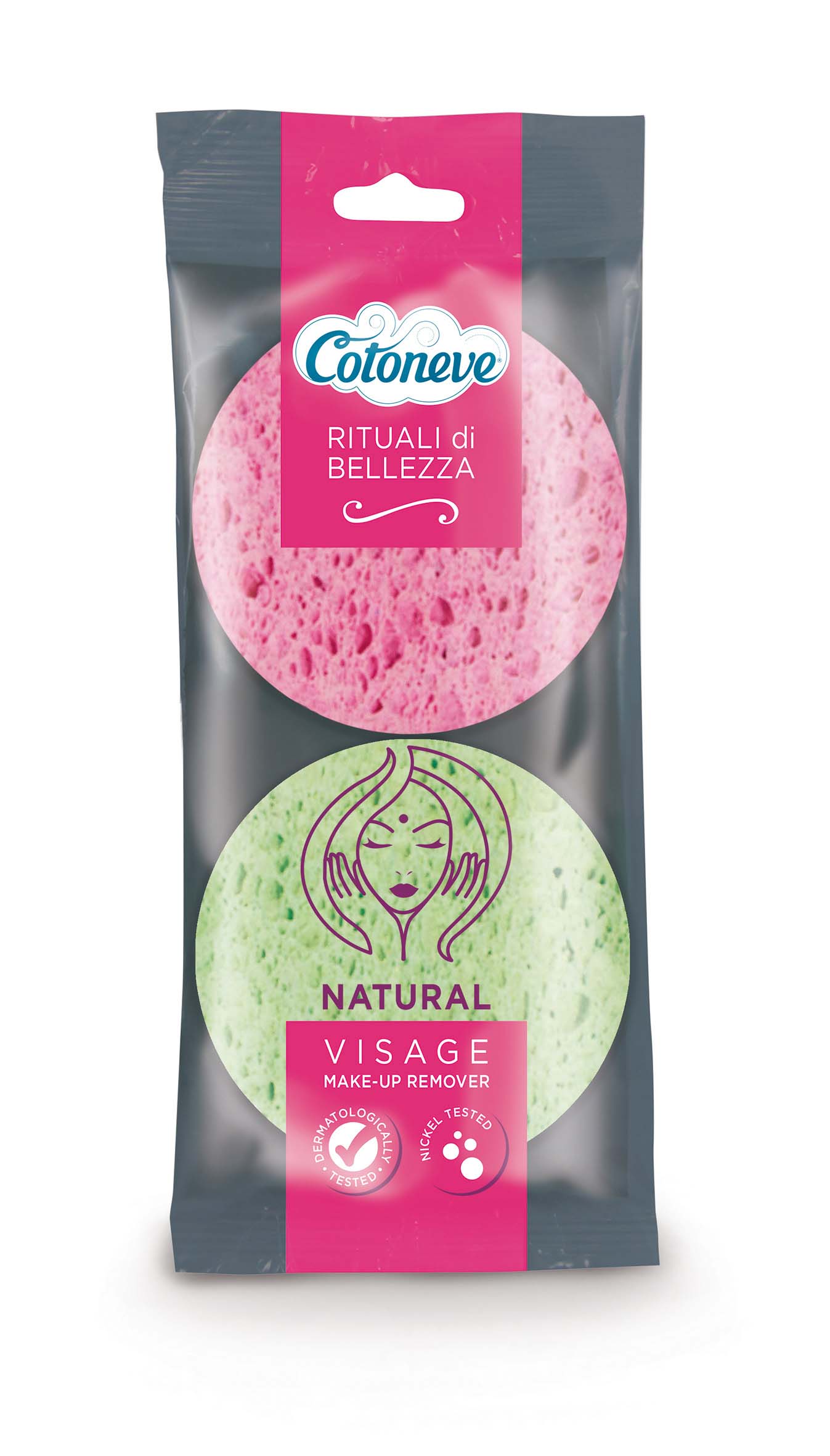 520CV COTONEVE 2 MAKE UP REMOVER SPONGES