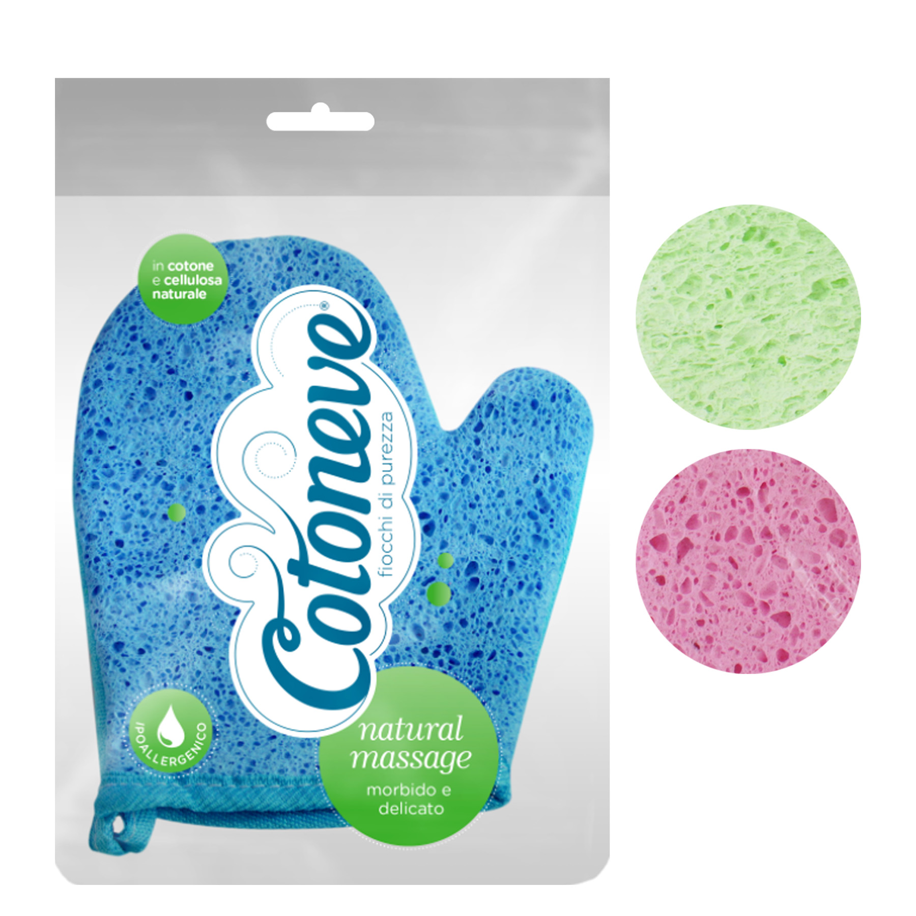 COTONEVE NATURAL MASSAGE GLOVE
