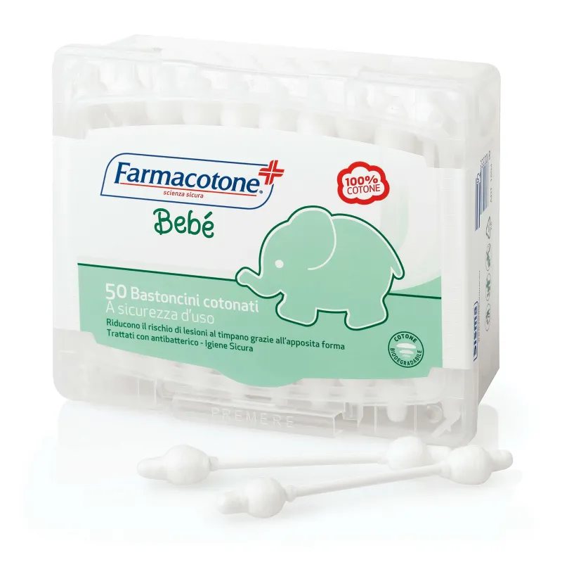 1694 FARMACOTONE BEBE 50 SAFTEY BUDS x12