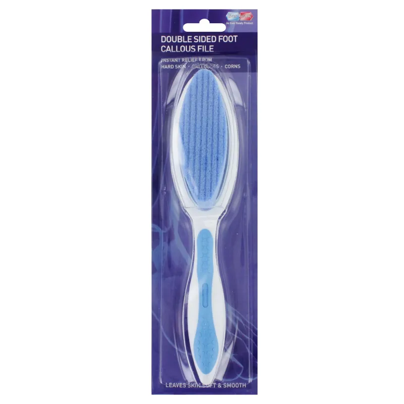 EVER READY DOUBLE SIDED CALLOUS FOOTFILE 7709