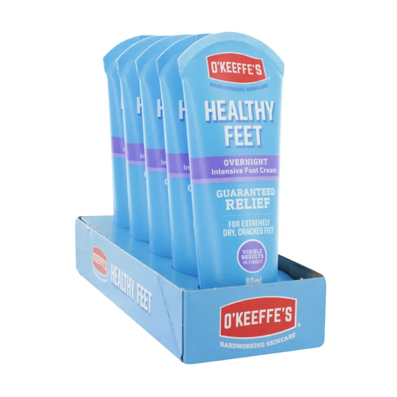O'KEEFFE'S HEALTHY FEET OVERNIGHT 80ml  114805