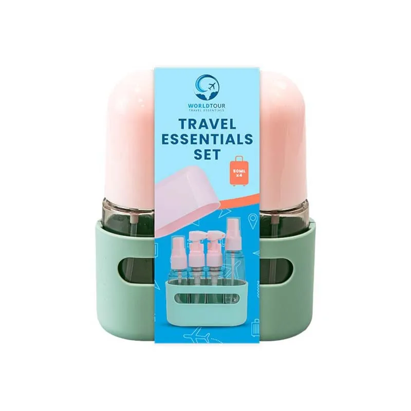 TRA12984OB  TRAVEL ESSENTIALS SET 4 pk 50ml