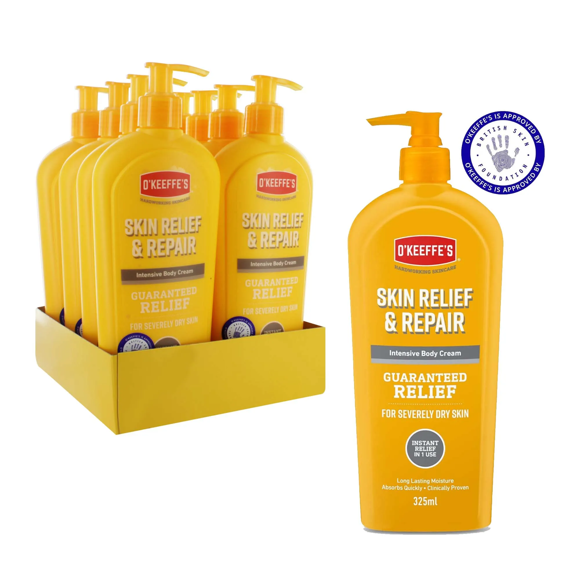 O'KEEFFE'S SKIN REPAIR PUMP 325ml 8544003 x 8