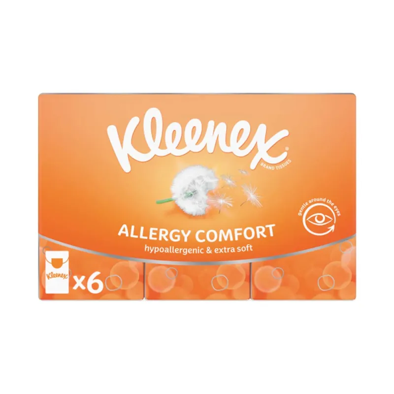 KLEENEX ALLERGY COMFORT TISSUES (60)
