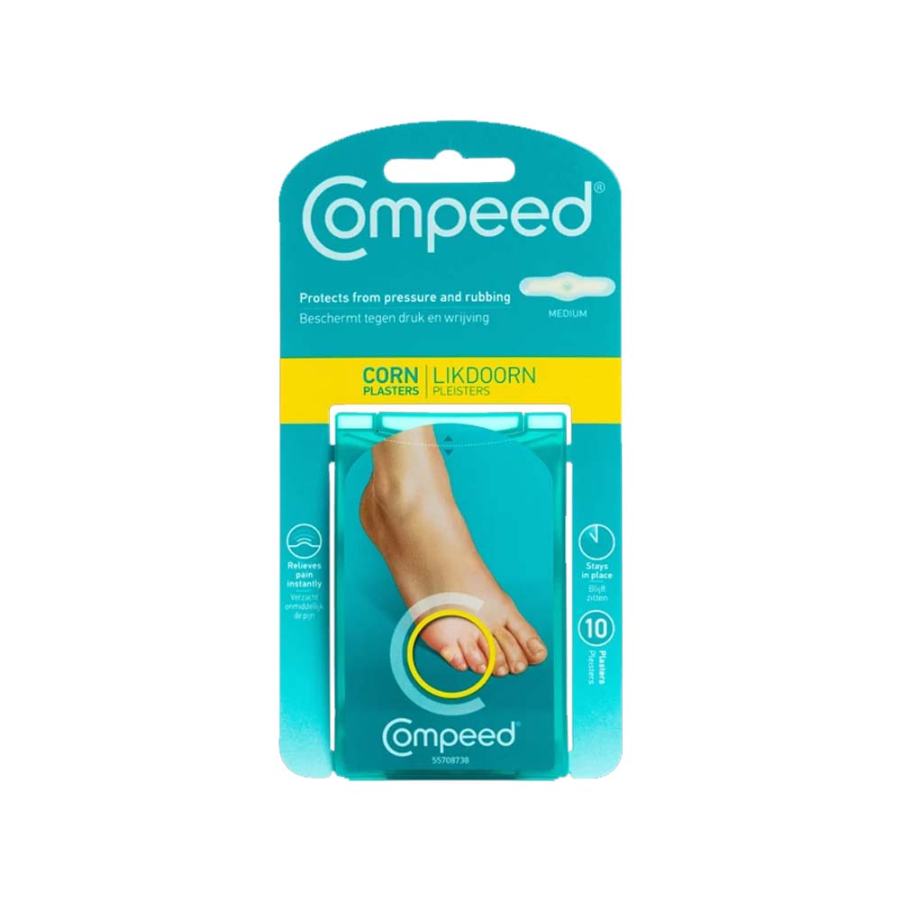 COMPEED CORN MEDIUM SIZE PLASTERS 10 HYDROCOLLOID PLASTERS