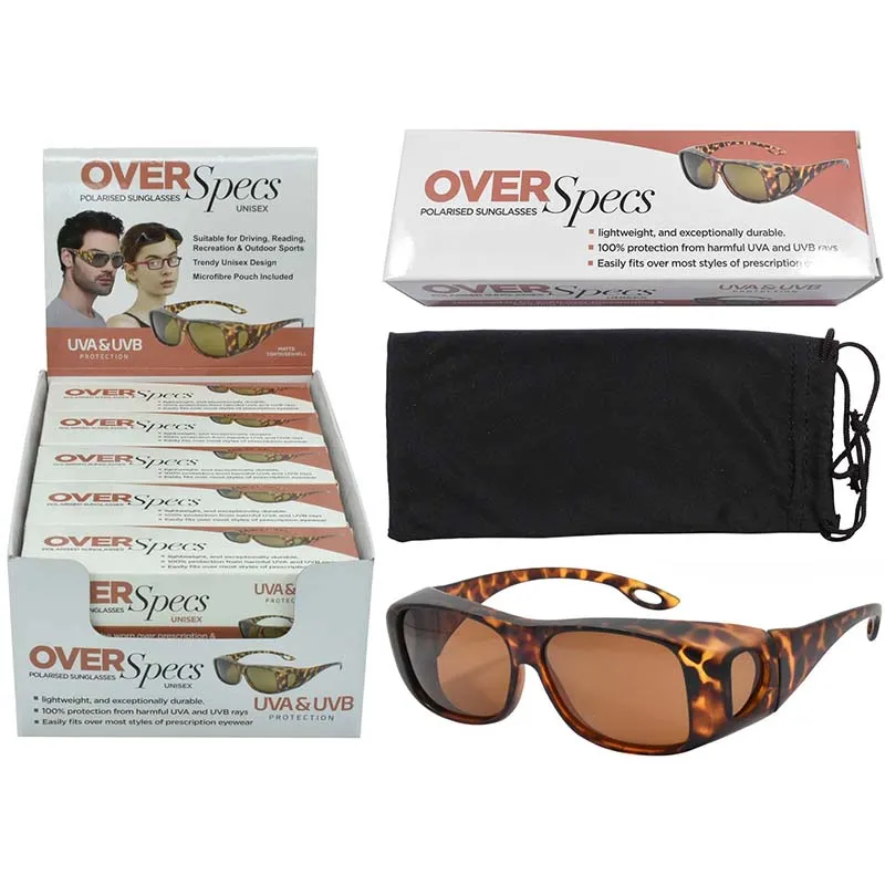 OVERSPECS SUNGLASSES MATTE TORT x10