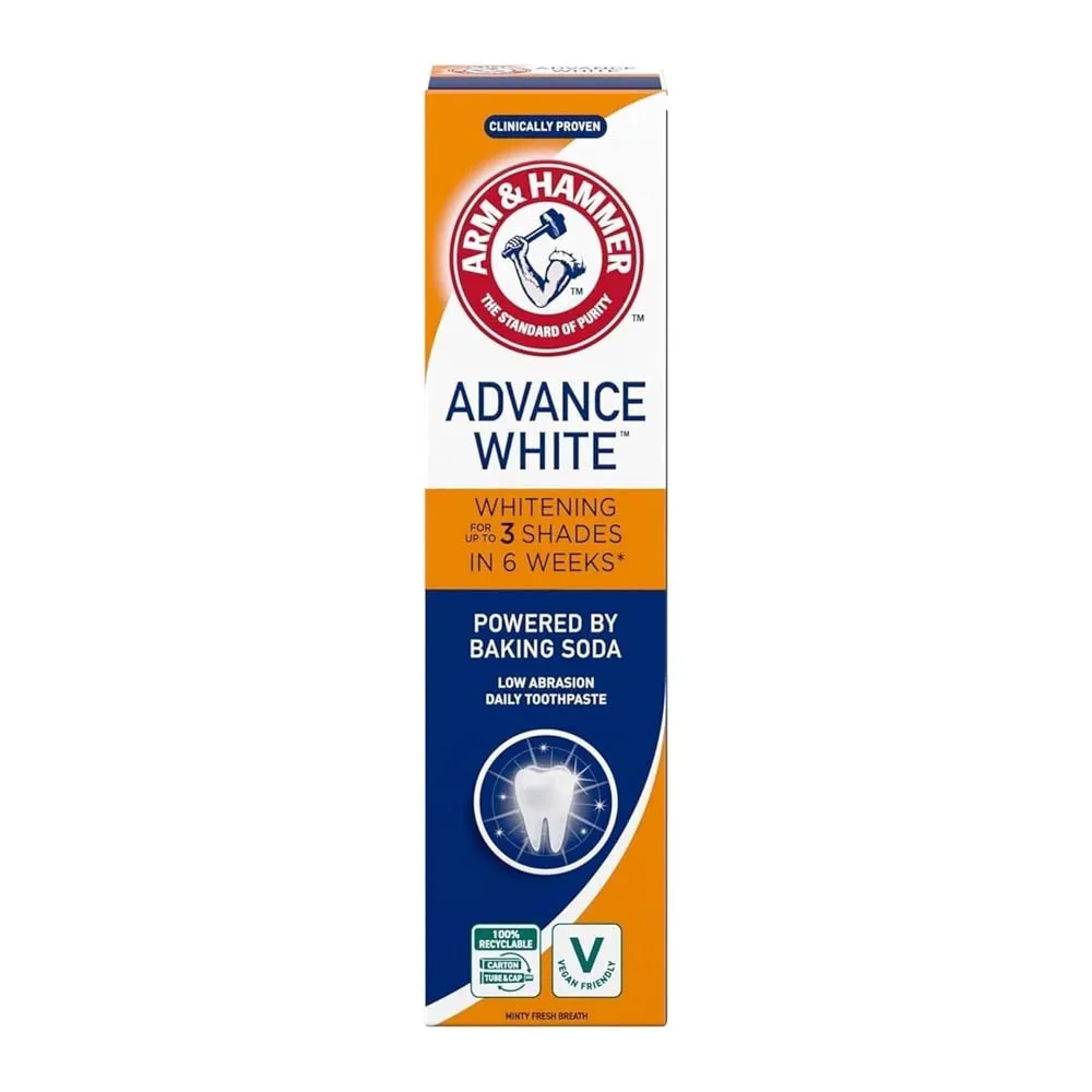 ARM & HAMMER PRO ADVANCED WHITE TOOTHPASTE 75ml