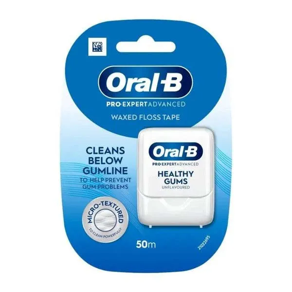 ORAL B SATIN FLOSSING 50m TAPE