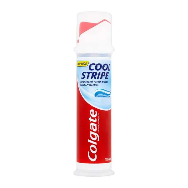 COLGATE COOL STRIPE T/PASTE PUMP 100ml