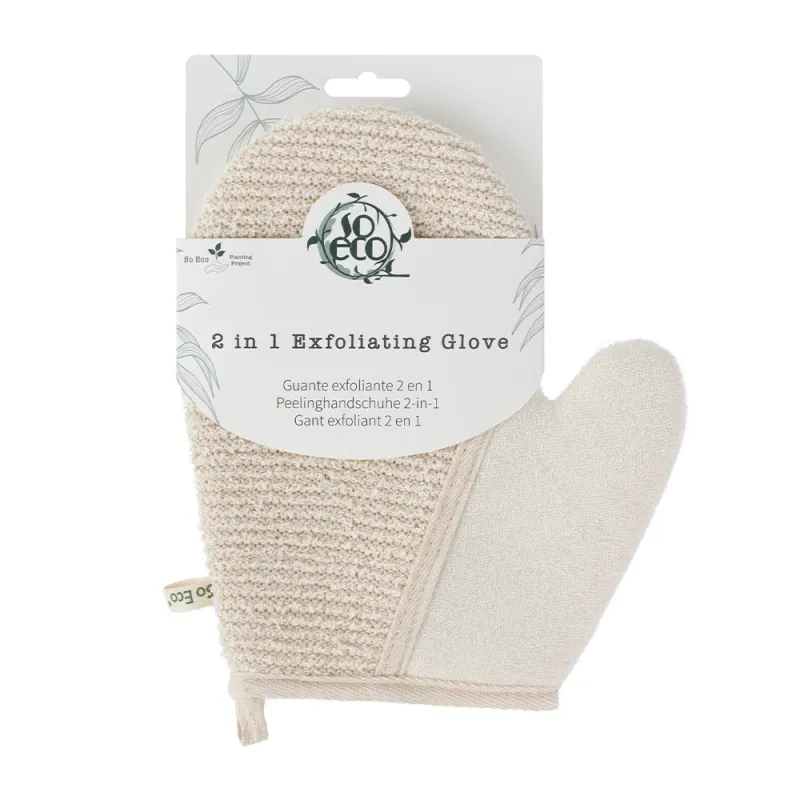 80 40 049 SO ECO 2 in 1 EXFOLIATING GLOVE