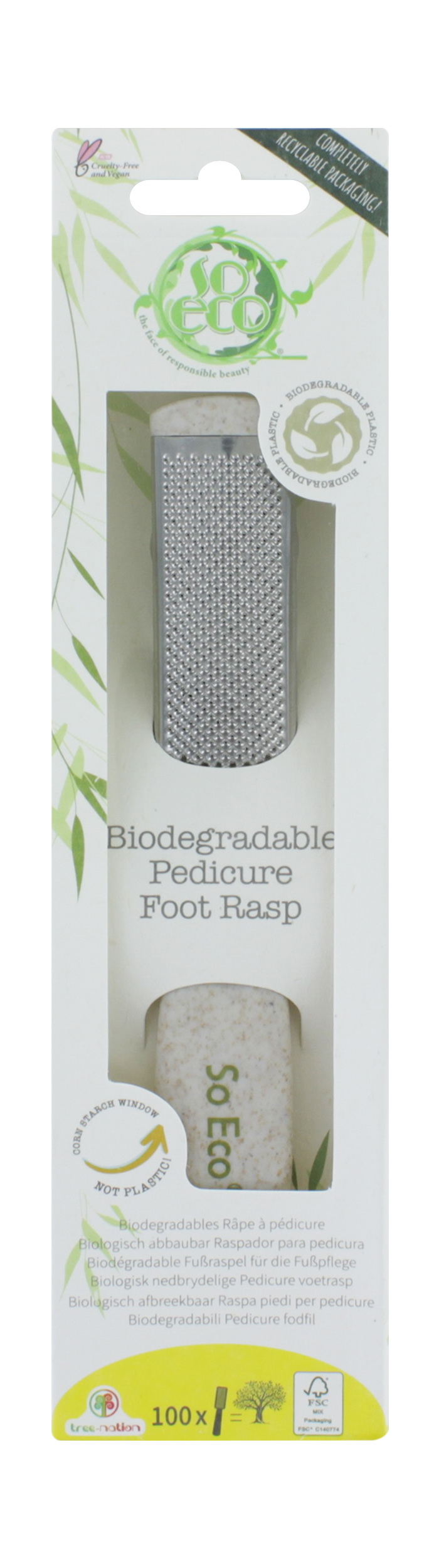 SO ECO PEDICURE FOOT RASP 80 40 077