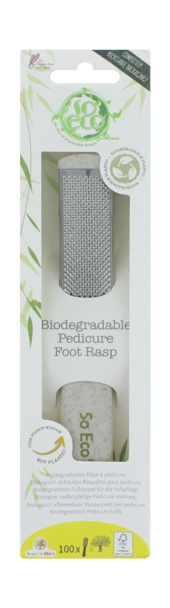 SO ECO PEDICURE FOOT RASP 80 40 077