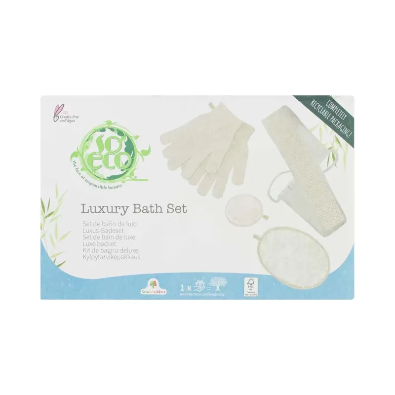 SO ECO 4pce LUXURY BATH SET