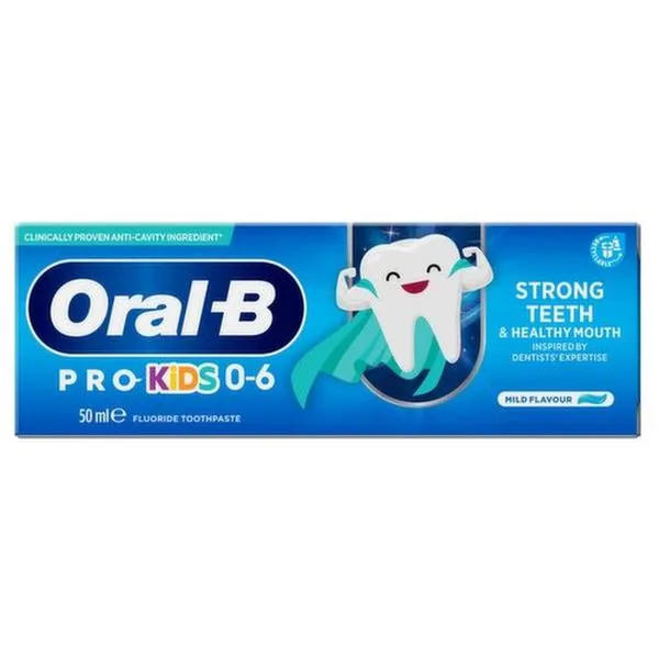 ORAL B TOOTHPASTE PRO KIDS 0-6 YEAR 50ml