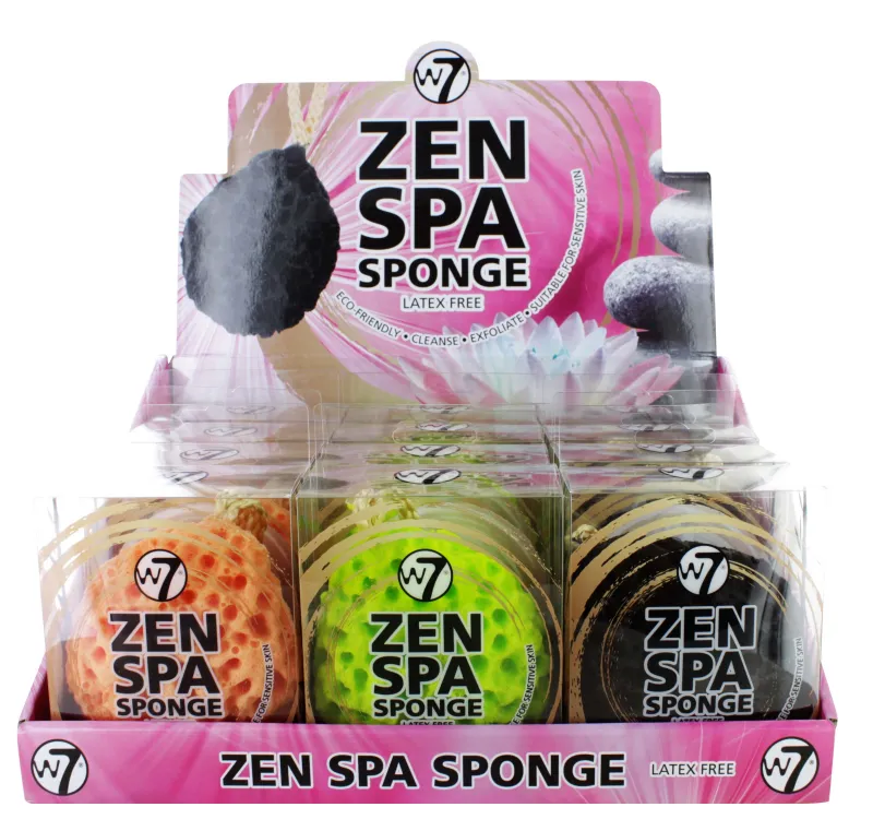 W7 ZEN SPA SPONGE x12