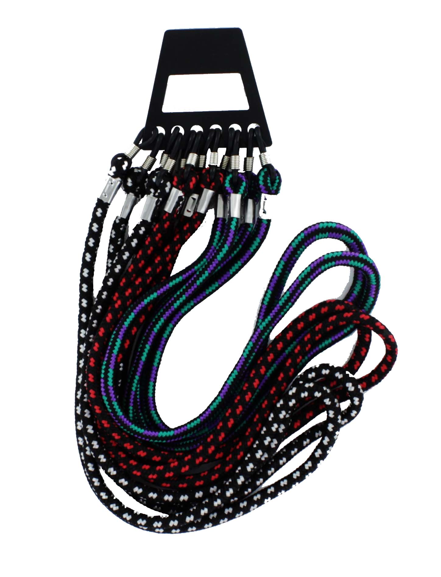 404SS GLASS CORDS ON CARD x6