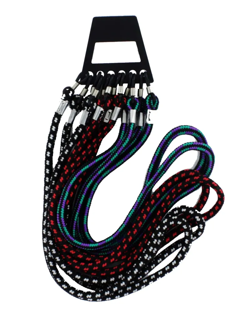 404SS GLASS CORDS ON CARD x6