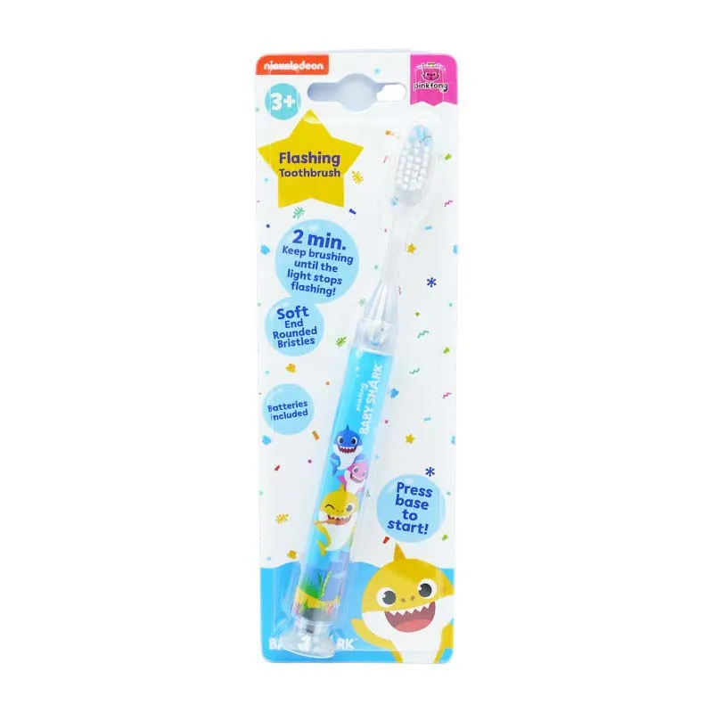 BABY SHARK FLASHING TIMER TOOTHBRUSH
