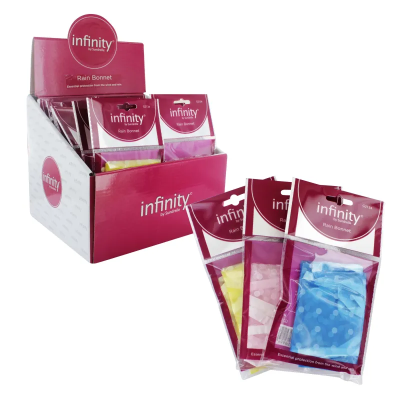 RAIN BONNETT VISORS x24