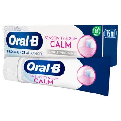ORAL B SENSITIVITY & GUM WHITENING TOOTHPASTE 75ml