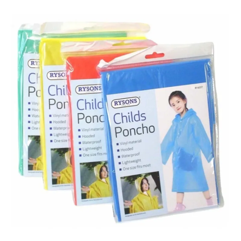 RY6017 RYSONS CHILDS PONCHO
