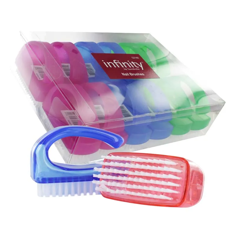 JUMBO NAIL BRUSH x12