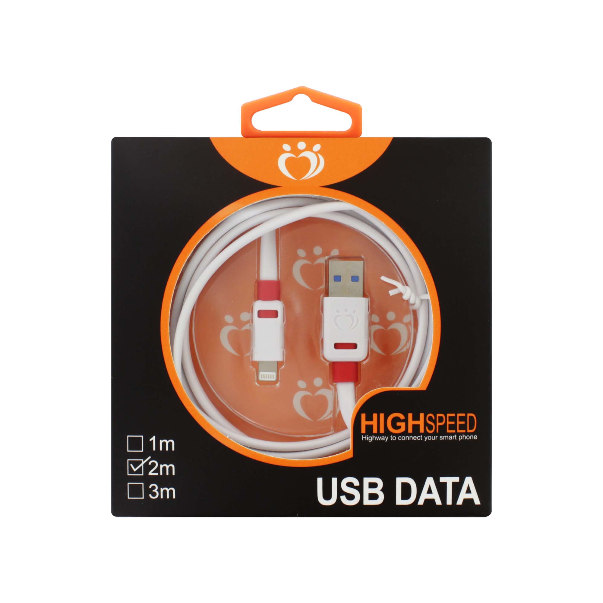 MD3738 iPHONE CABLE CHARGER 2M